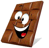Gifs Chocolat animes, Images transparentes fève de cacao