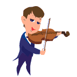 musicien violoniste