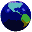 globe terrestre 129
