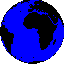 globe terrestre 80