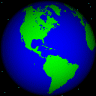 globe terrestre 140