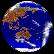 globe terrestre 45