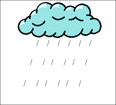 Gifs Pluie animes, Images météo pluvieuse